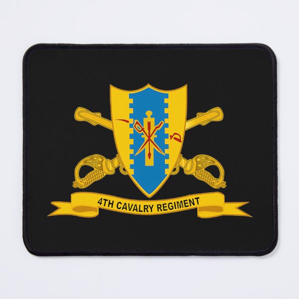 Item preview, Army - 4th Cavalry Regiment w Br - Ribbon designed and sold by JosephYoungr.