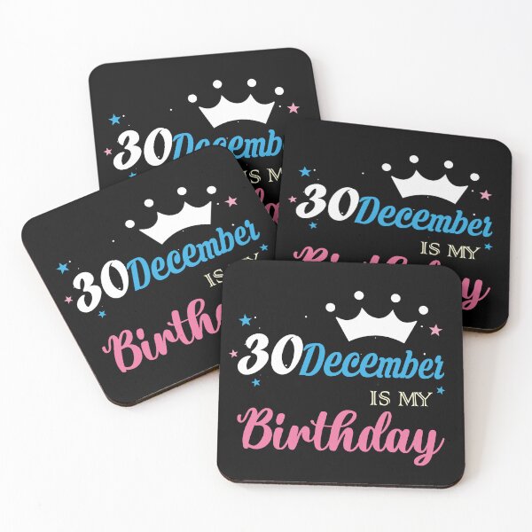 Item preview, happy birthday december 30 designed and sold by Thealstars  ⭐⭐⭐⭐⭐.