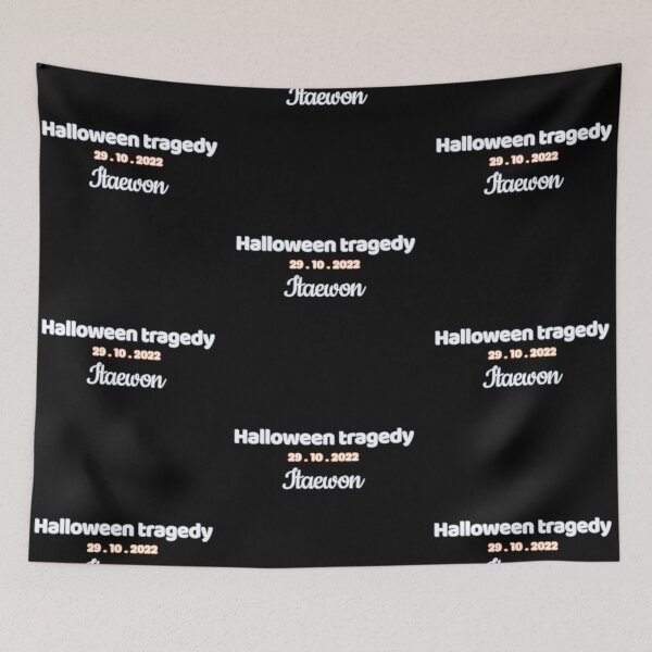Item preview, Halloween tragedy - Pray for Itaewon designed and sold by FennyWijayaMomo.