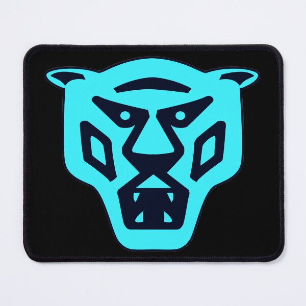 Item preview, Turquoise Silhouette of an Angry Tiger designed and sold by Dven-Clothes.