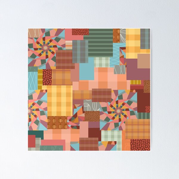 Item preview, Fall Themed Patchwork  designed and sold by Timstarstudio.