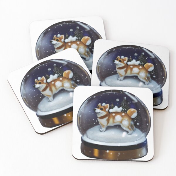 Item preview, Shiba Inu Snow Globe designed and sold by Paint-of-Heart.