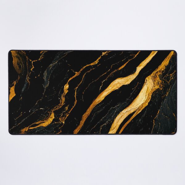 Item preview, Black and Gold Marble designed and sold by ArtMadeByAI.