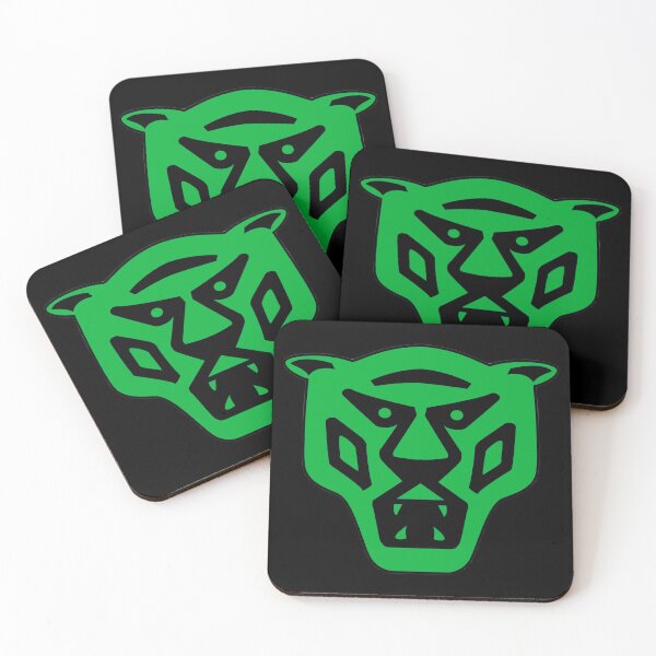 Item preview, Green Silhouette of an Angry Tiger designed and sold by Dven-Clothes.