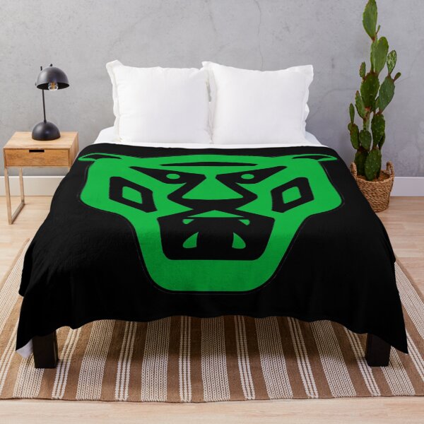 Item preview, Green Silhouette of an Angry Tiger designed and sold by Dven-Clothes.