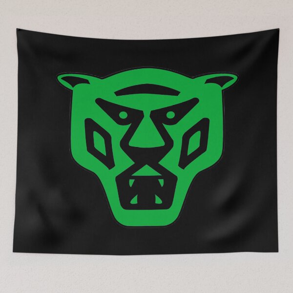Item preview, Green Silhouette of an Angry Tiger designed and sold by Dven-Clothes.