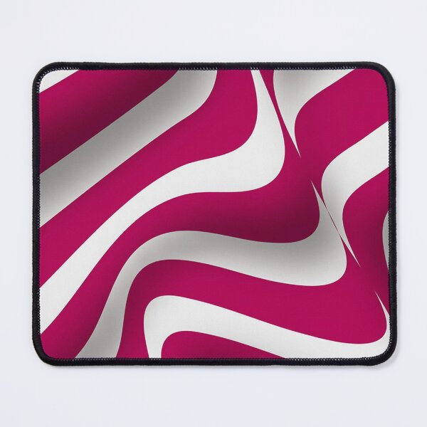 Item preview, Abstract Strips Art white Pink designed and sold by Tshirtstory.