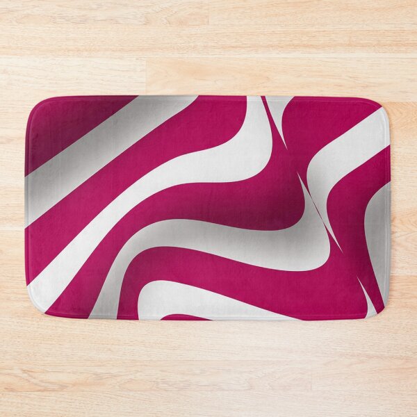 Item preview, Abstract Strips Art white Pink designed and sold by Tshirtstory.