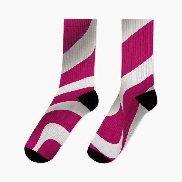 Item preview, Abstract Strips Art white Pink designed and sold by Tshirtstory.