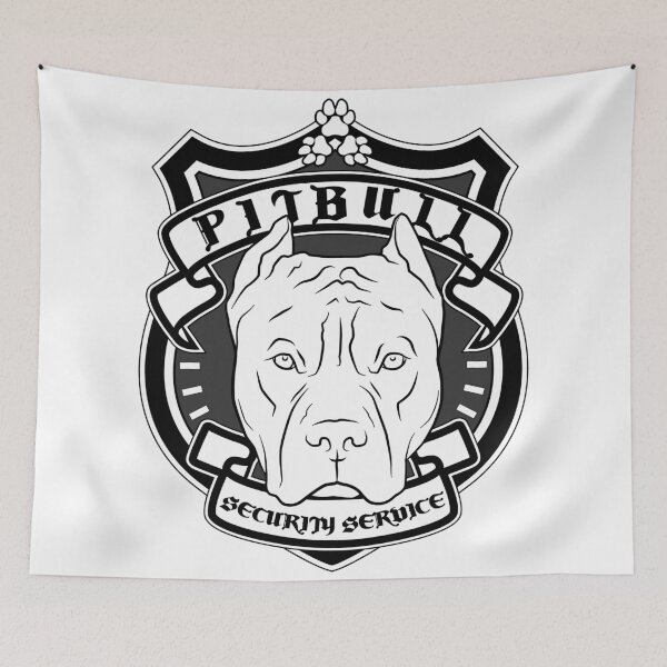 Item preview, PITBULL Security Service - White designed and sold by ThreePuppers.
