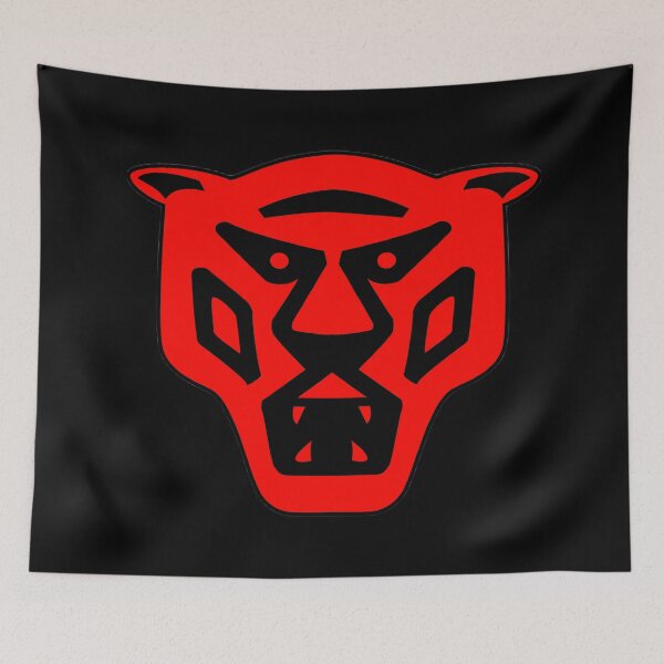 Item preview, Red Silhouette of an Angry Tiger designed and sold by Dven-Clothes.