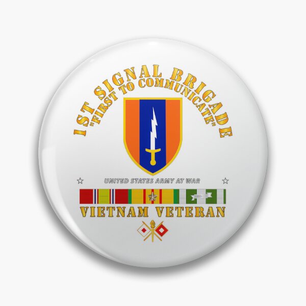 Item preview, Army - 1st Signal Bde SSI w VN SVC  designed and sold by nabeeldosen.