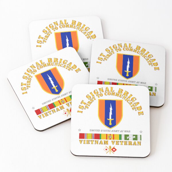 Item preview, Army - 1st Signal Bde SSI w VN SVC  designed and sold by nabeeldosen.