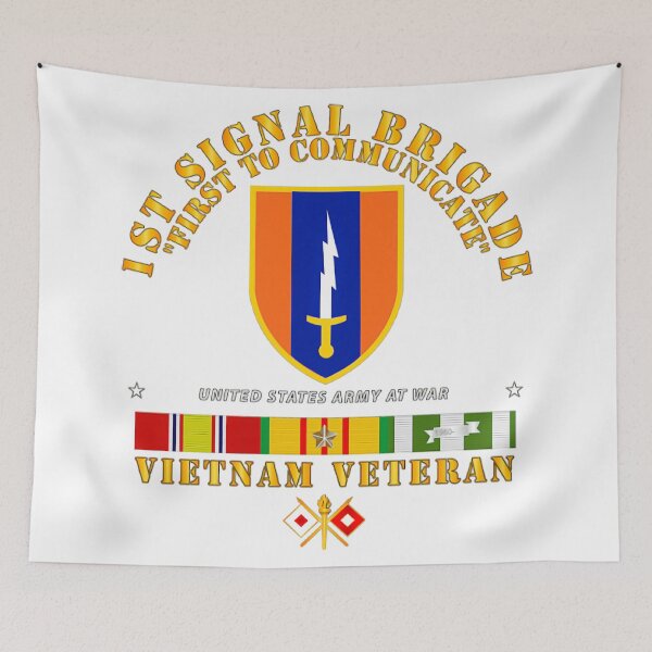 Item preview, Army - 1st Signal Bde SSI w VN SVC  designed and sold by nabeeldosen.