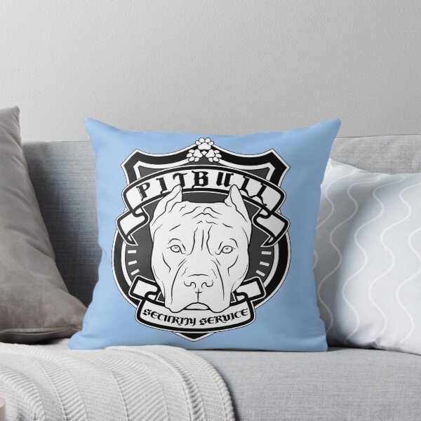 Item preview, PITBULL Security Service - Blue designed and sold by ThreePuppers.