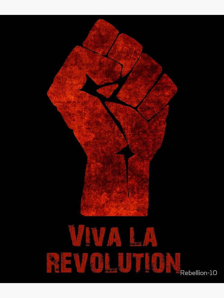 "Viva La Revolution" Art Print by Rebellion10 Redbubble