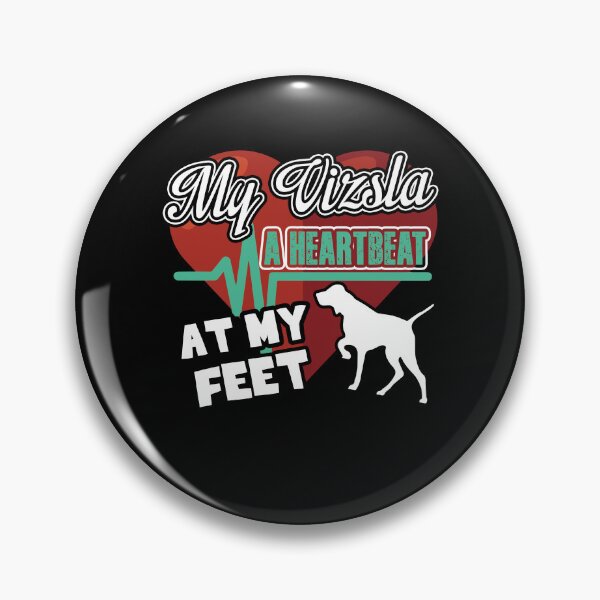 Item preview, My Vizsla A Heartbeat at My Feet designed and sold by UnknownArtistt.