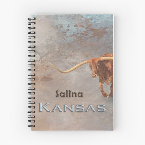 Item preview, Longhorn Bull Salina Kansas designed and sold by Elisabeth Lucas.