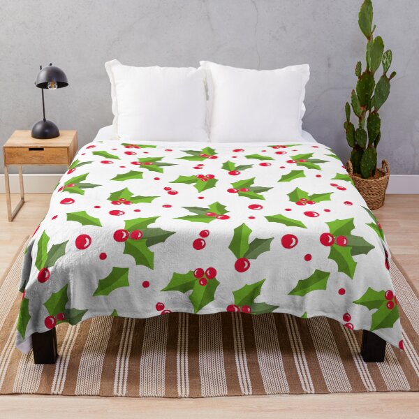 Item preview, Mistletoe all over pattern designed and sold by pinkyfish1010.