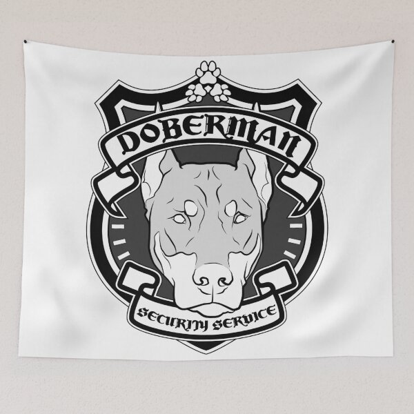 Item preview, DOBERMAN Security Service - White designed and sold by ThreePuppers.