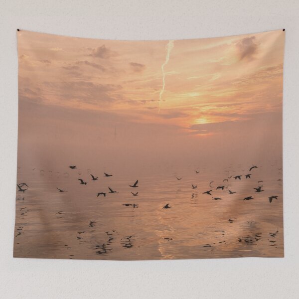 Item preview, Swift Flight in Hot Pink Mist designed and sold by Georgia Mizuleva.