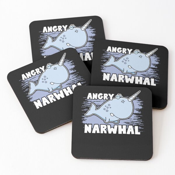 Item preview, Narwhal - Angry Narwhals designed and sold by UnknownArtistt.