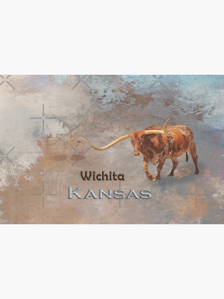 Longhorn Bull Pittsburg Kansas Poster For Sale By Fineart2017 Redbubble