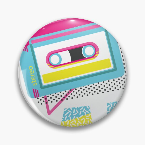 Item preview, Totally Rad Retro Icon Cassette Stereo designed and sold by MamaNeeaDesigns.