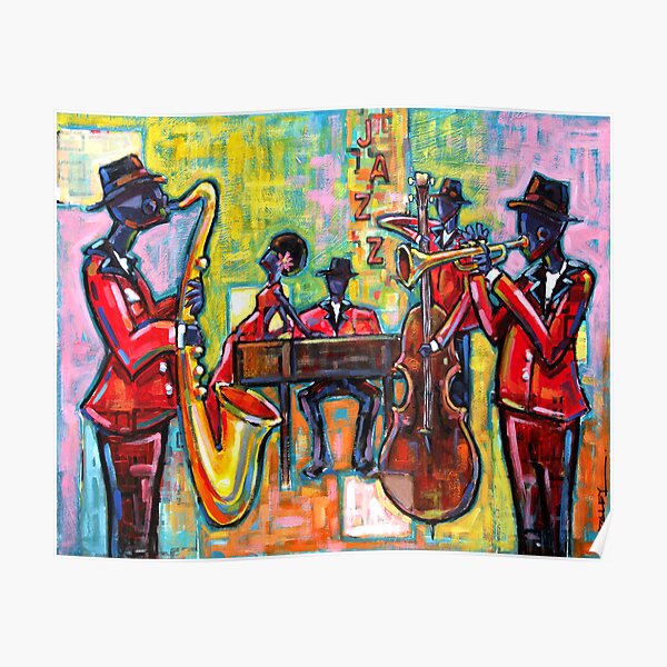 Groupe de jazz Poster
