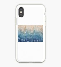 Rainy Day Rooftops iPhone Case