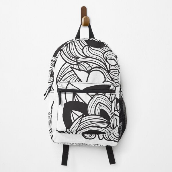 Item preview, Barong Scary Fangs Mandala Black and White Brave Warrior designed and sold by activlifewear.