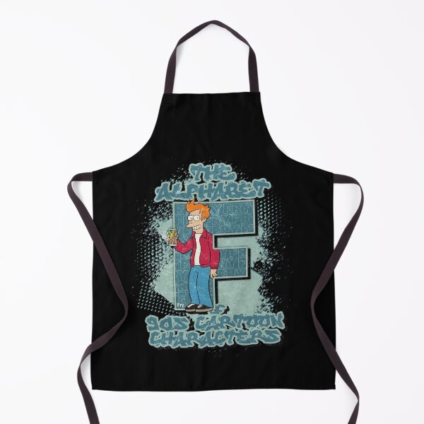 Item preview, The Alphabet of 90s Cartoon Characters Letter F is for Fry designed and sold by More-dan-Prints.