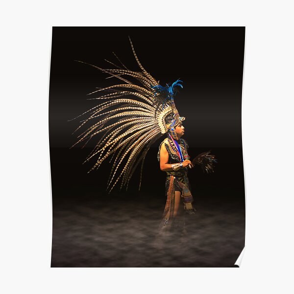 Aztec Dancer Poster