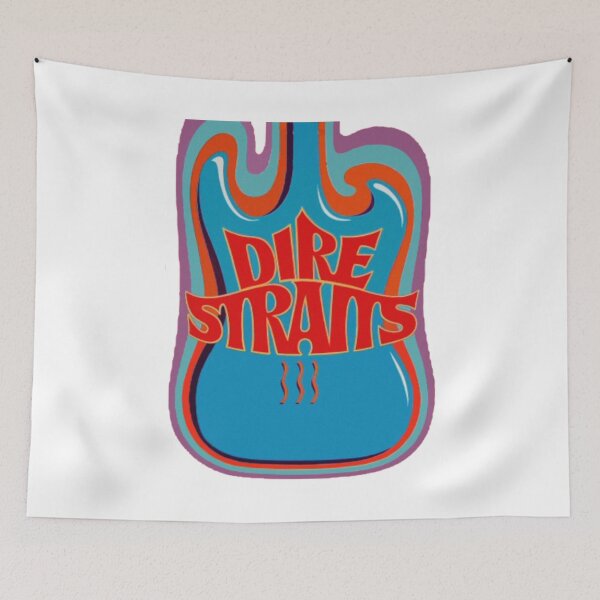 Item preview, Communiqué Dire Straits Retro Sunset designed and sold by AvRobinson.