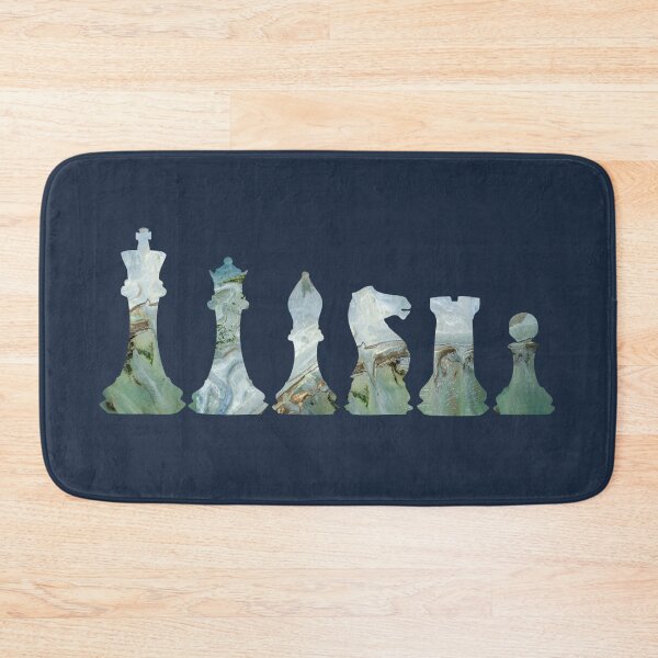 Item preview, Chess Pieces in Marble designed and sold by NineVi.