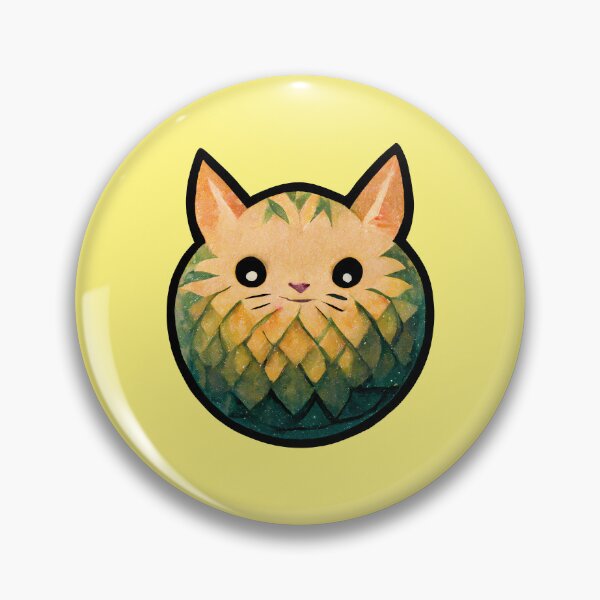 Item preview, Pineapple Cat designed and sold by KarmaCollide.