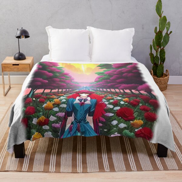 Item preview, Girl In Garden Flower designed and sold by entrys.