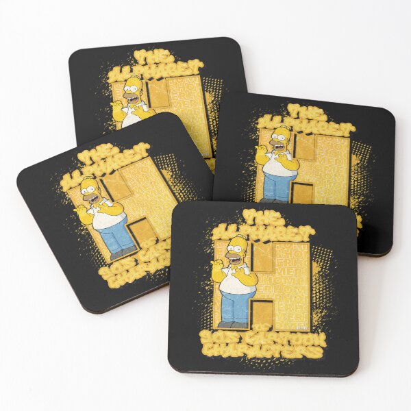 Item preview, The Alphabet of 90s Cartoon Characters Letter H is for Homer designed and sold by More-dan-Prints.