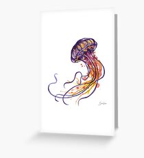 Jellyfish Greeting Card