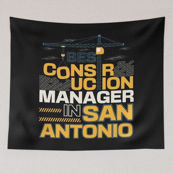 Item preview, Best Construction Manager In San Antonio | San Antonio Texas| San Antonio Construction Manager designed and sold by DrawingBoard.