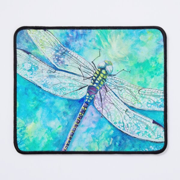 Item preview, Dragonfly illustration, water colour  designed and sold by OilPaintsHatts.