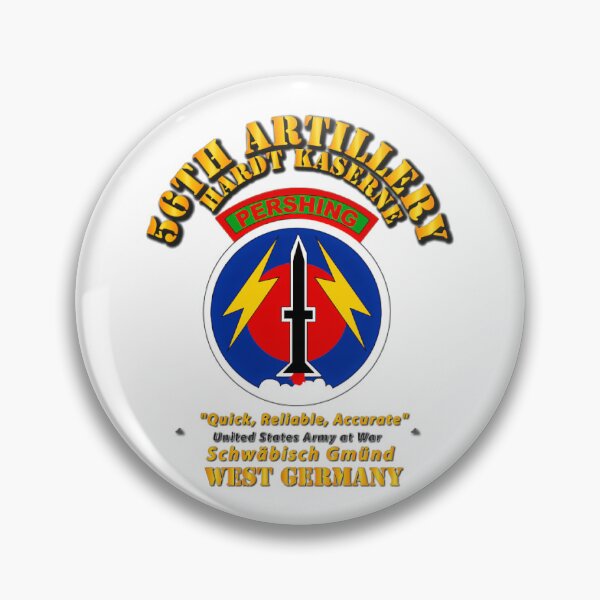 Item preview, Army - 56th Artillery Command - Pershing - Hardt Kaserne  designed and sold by nabeeldosen.