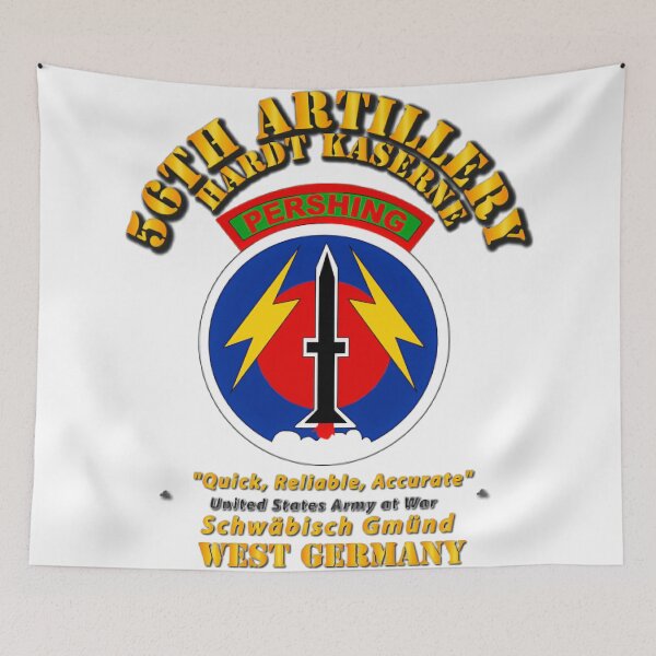 Item preview, Army - 56th Artillery Command - Pershing - Hardt Kaserne  designed and sold by nabeeldosen.
