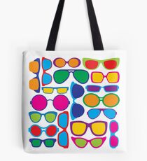 Eyeglasses Pattern Tote Bag