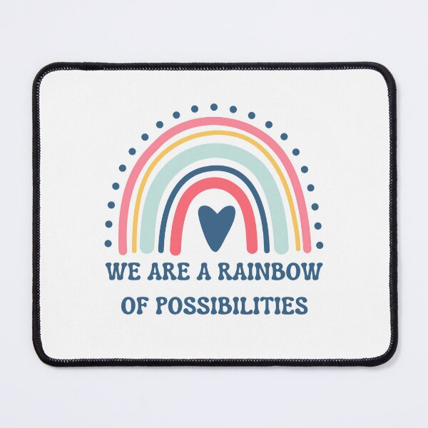 Item preview, Colorful Retro Rainbow Motivational Quote designed and sold by mann-doodles.