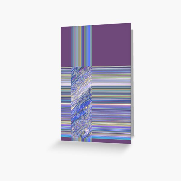Purple Rainbow Greeting Card