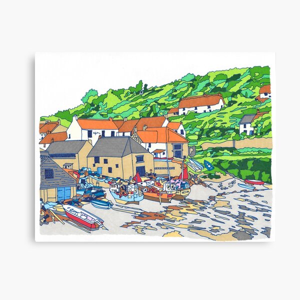 Cadgwith Harbour Canvas Print