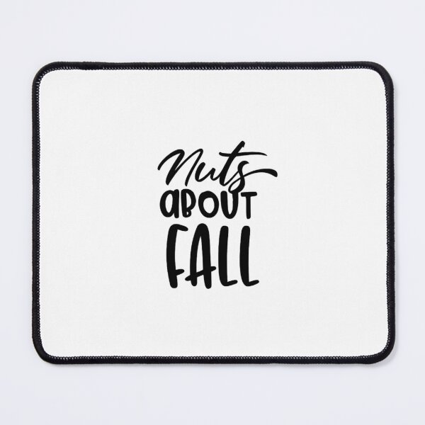 Item preview, nuts about fall typography autumn jacob zelazny transparent designed and sold by mefajaguhe.