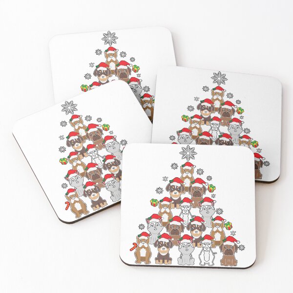 Item preview, Wesite Christmas Tree Dog designed and sold by nextneveldesign.