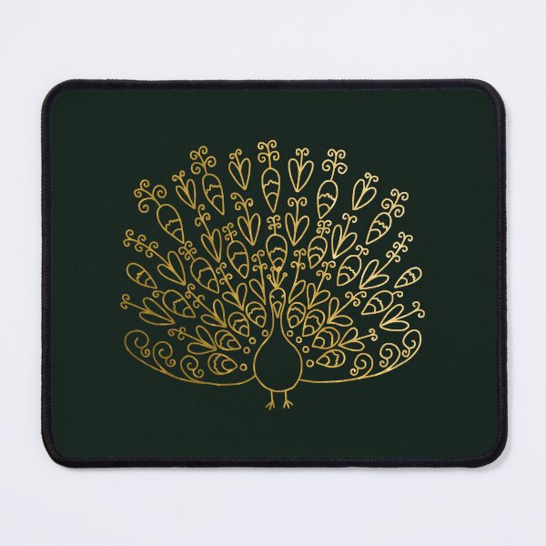 Item preview, 1920s peacock gold foil designed and sold by Ema Tudose.
